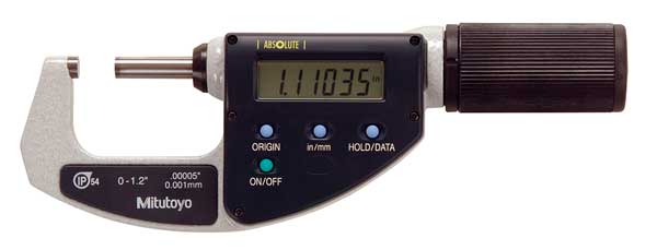 Quick Micrometer, 0-1.2