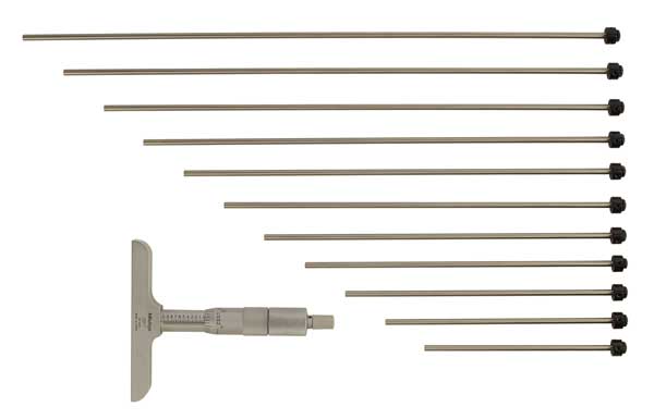 Depth Micrometer, 0 to 12, 4