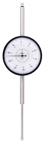 Dial Indicator, 0 to 3 In, 0-100