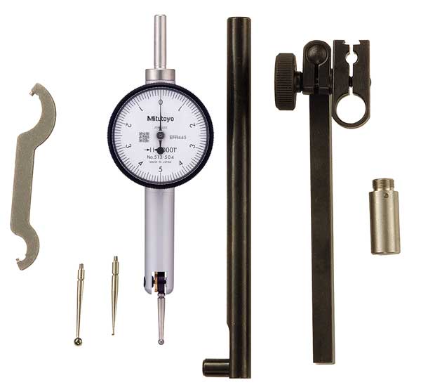 Test Indicator Set, Swl Hd, 0 to 0.100 In