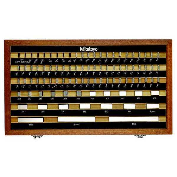 Gage Block Set, ASME 0, 0.050-4, 81Pc