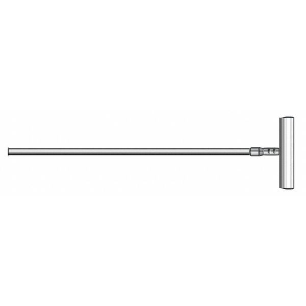 Wire Brush Manual Hand Tool, 12 in L, 1/2 in Dia.