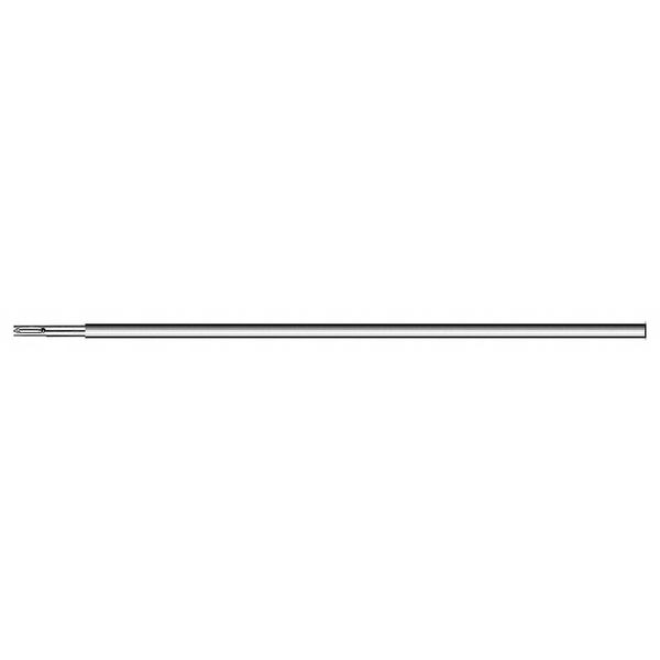 Wire Brush Extension, 12 in L, 1/2 in Dia.