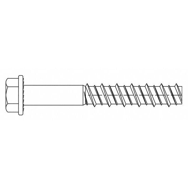 Tapcon LDT Concrete Screw, 1/2
