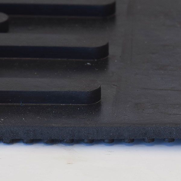 Entrance Mat, Black, 4 ft. W x 6 ft. L