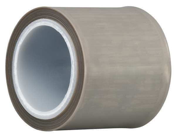 Film Tape, Skived PTFE, Gray, 3/4 In x 5 Yd