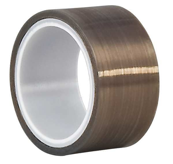 Film Tape, Extruded PTFE, Gray, 2 In x 5 Yd
