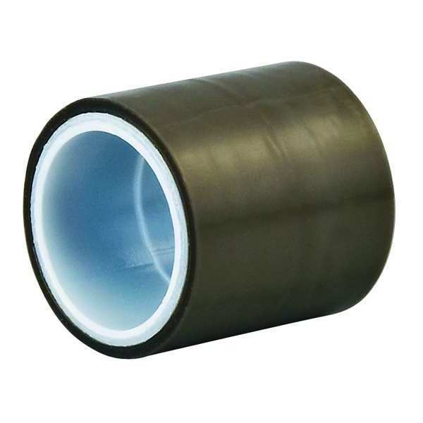 Film Tape, Skived PTFE, Gray, 1/2 In x 5 Yd