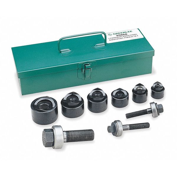 9 Piece Manual Punch Driver Set, 10 ga.