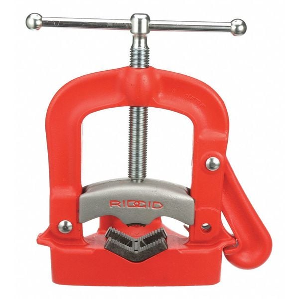Bench Yoke Vise, 1/8-6 In Cap, 19 In. H