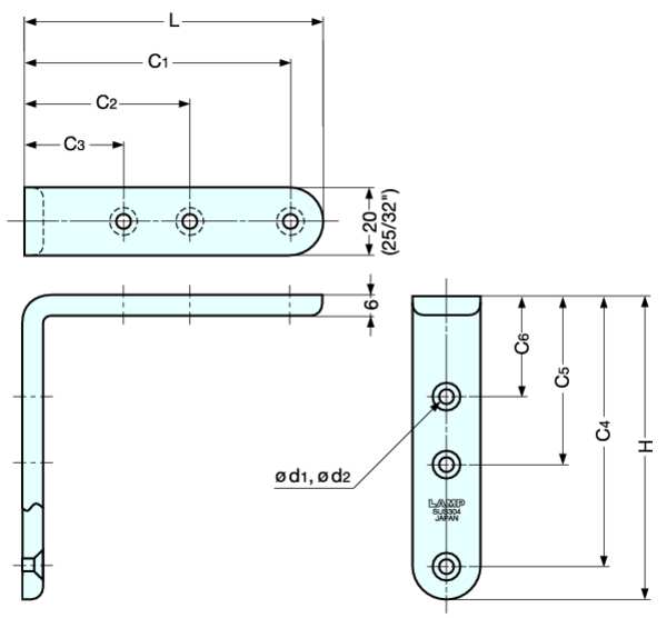 Load Rated Angle Bracket