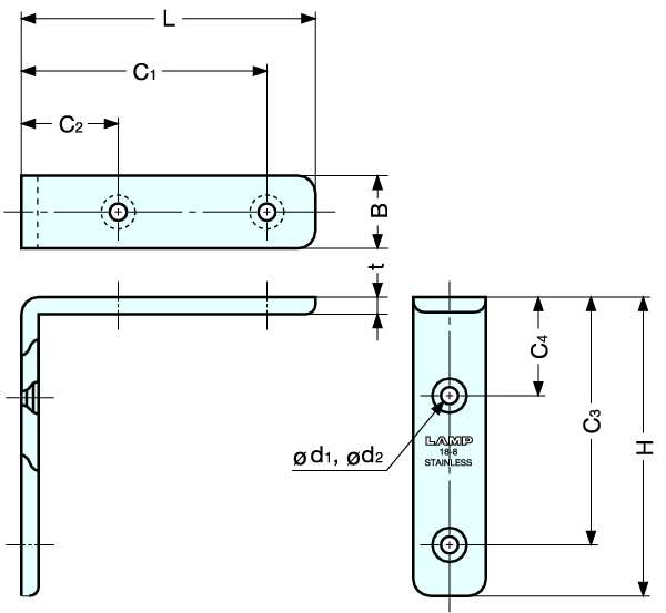 Load Rated Angle Bracket
