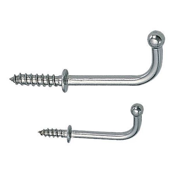 Load Rated Hook, 304 SS, 55/64 In, PK10