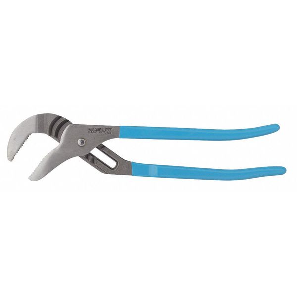 16 1/2 in Straight Jaw Tongue and Groove Plier, Serrated