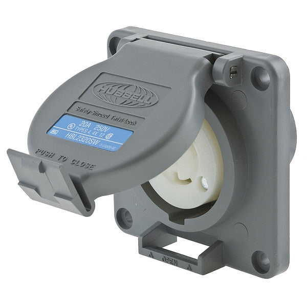 20A Watertight Twist-Lock Receptacle 2P 3W 250VAC