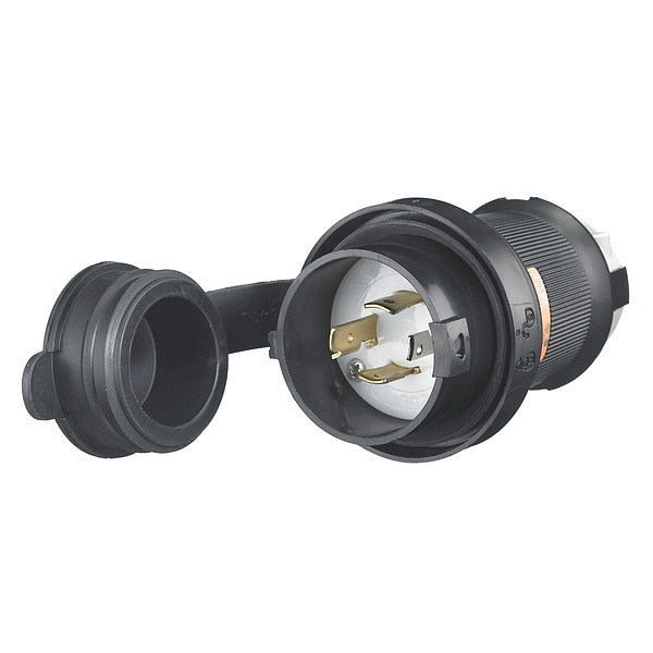 20A Watertight Twist-Lock Plug 3P 4W 125/250VAC