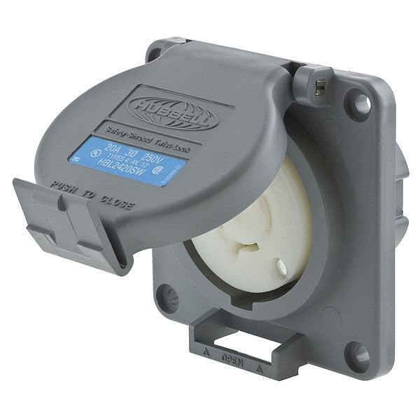 20A Watertight Twist-Lock Receptacle 3P 4W 250VAC