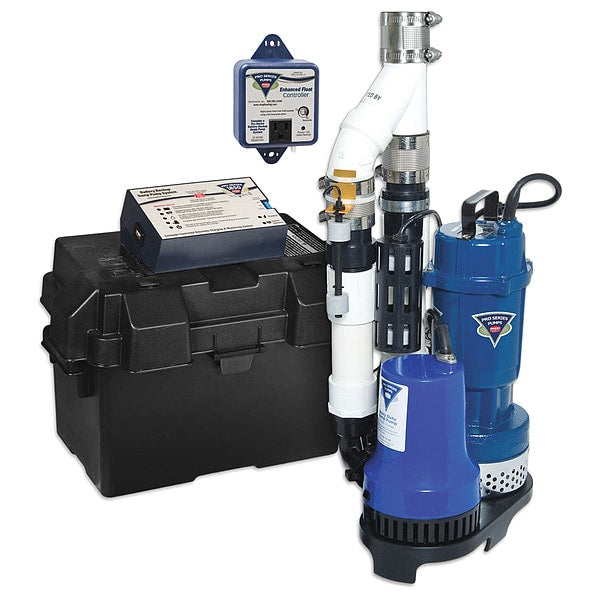 Sump/Battery Backup System, 10Amps Backup