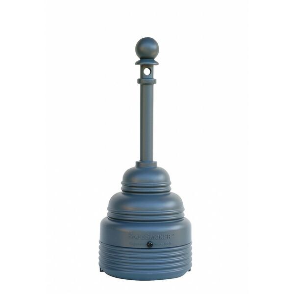 Cigarette Receptacle, 4 gal., Gray