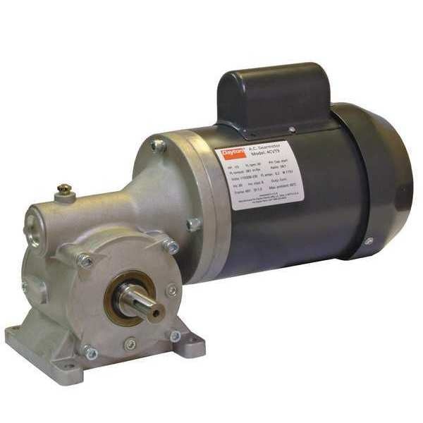AC Gearmotor, 456.0 in-lb Max. Torque, 45 RPM Nameplate RPM, 115/208-230V AC Voltage, 1 Phase