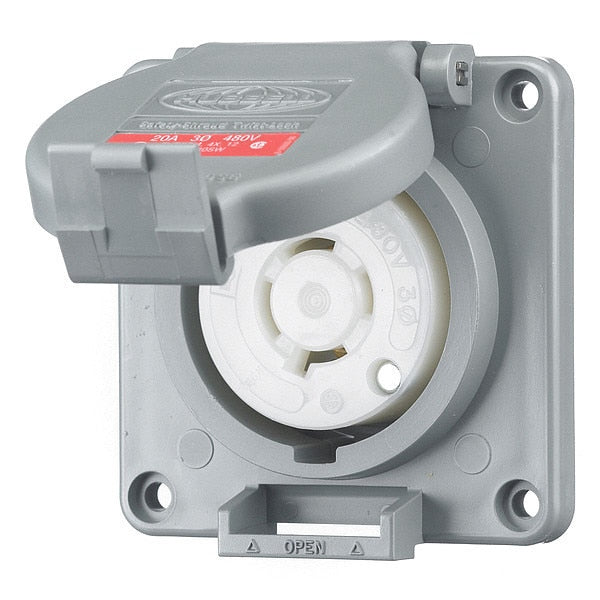 20A Watertight Twist-Lock Receptacle 3P 4W 480VAC