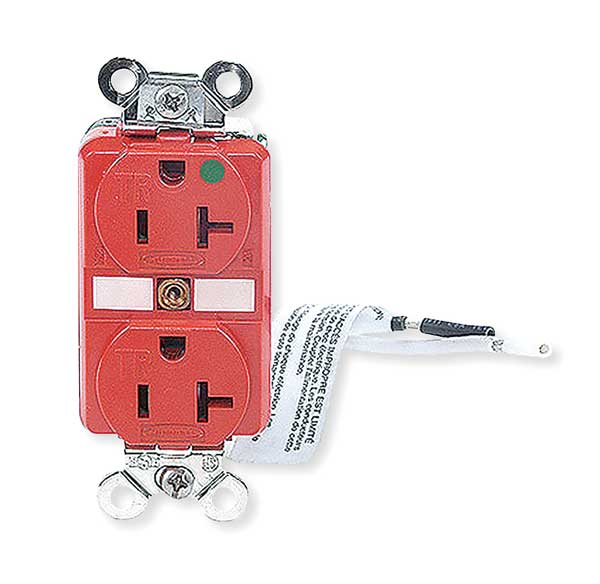 20A Duplex Receptacle 125VAC 5-20R RD