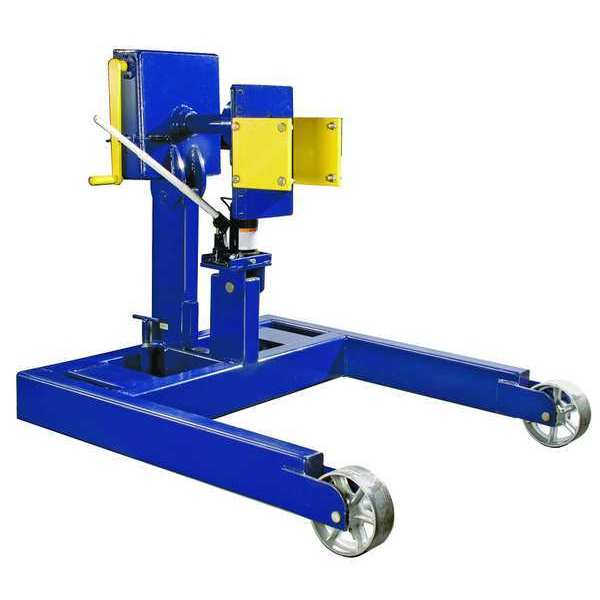 Engine Stand, Diesel, 6000 Lb, H 45 3/4 In