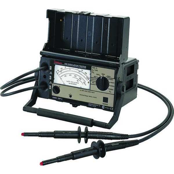 Battery Operated Megohmmeter, 5000VDC
