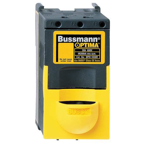 Fuse Block, Class CC, 30A, 3 Pole
