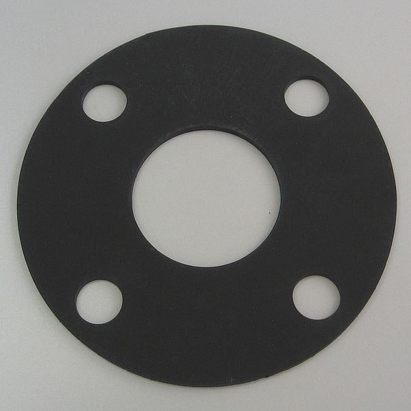 Flange Gasket, Full Face, 5 In, Viton
