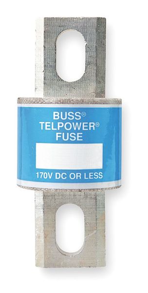 Telecom Protection Fuse, Fast Acting, 400 A, TPL Series, Not Rated, 170V DC, 3-1/2