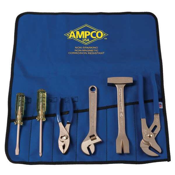 Hazmat Nonsparking Tool Set, 6 pc.