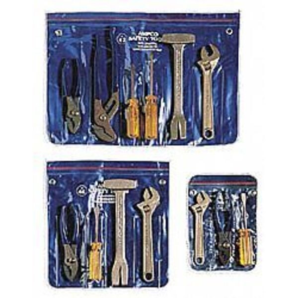 Hazmat Nonsparking Tool Set, 4 pc.