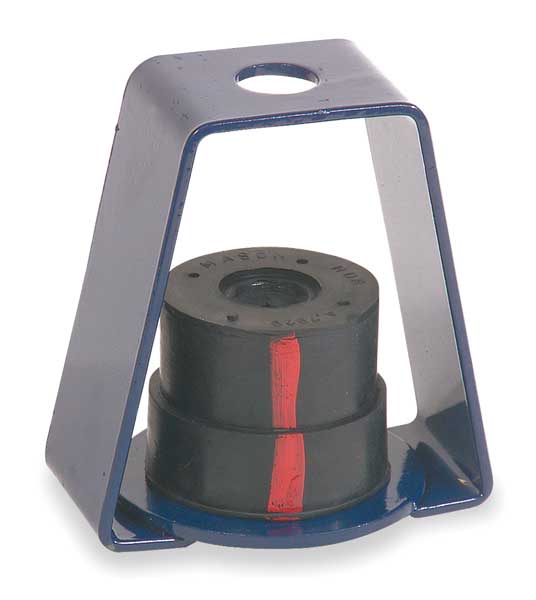 Vibration Isoltr, Neoprene, 115 to 235 lb.