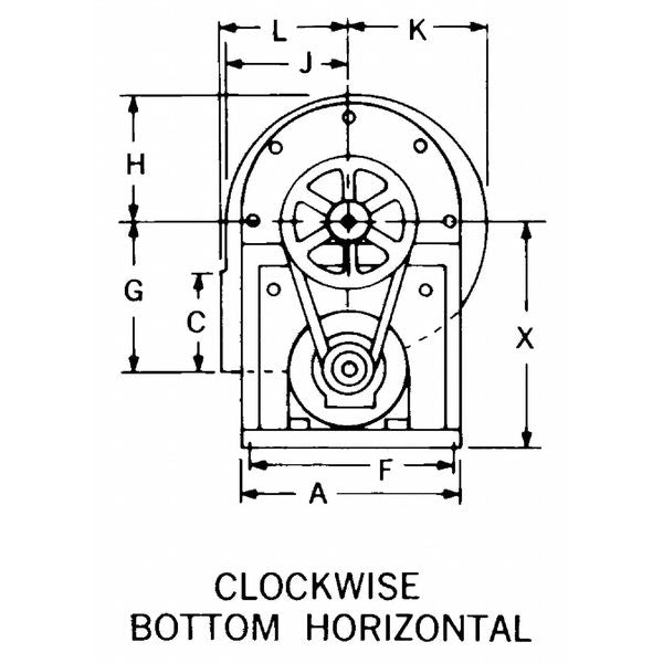 Blower, 13 1/2 In