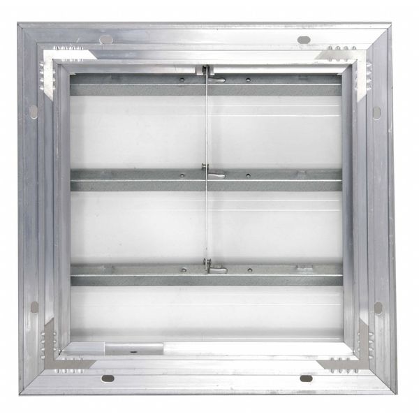 20 in Backdraft Damper / Wall Shutter, 20-1/2 in x 20-1/2 in