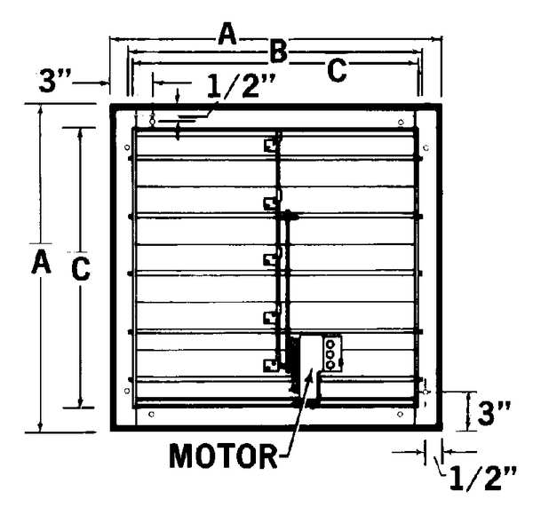 Mtrzd Damper, For Fan Dia. 16
