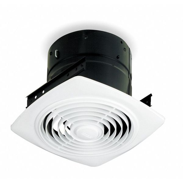 Exhaust Fan, 200 CFM, 120V AC, Duct Diameter 8 in