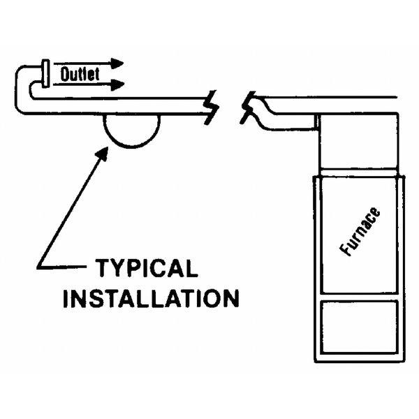Inline Duct Booster, 7 In. L, Sleeve