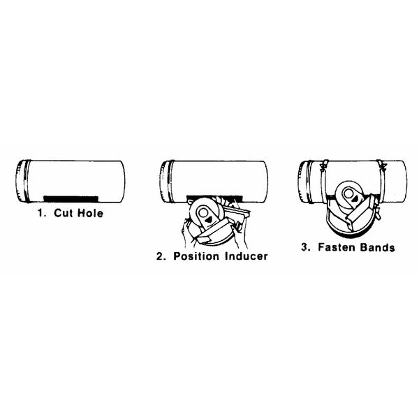 Draft Inducer, 115, Aluminized Steel Housing and Blower Wheel