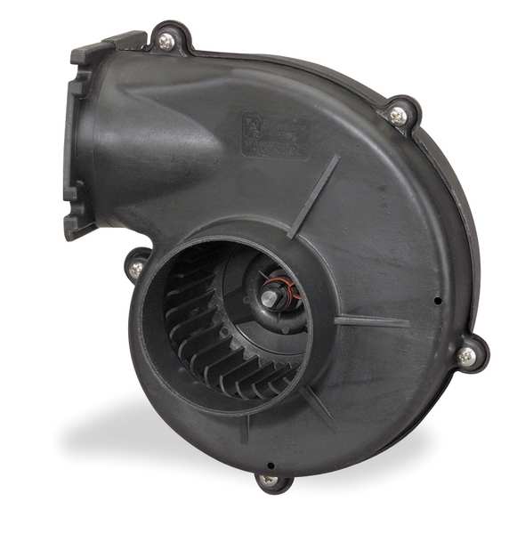 Round OEM Blower, 2870 RPM, 1 Phase, Direct, Reinforced Plastic