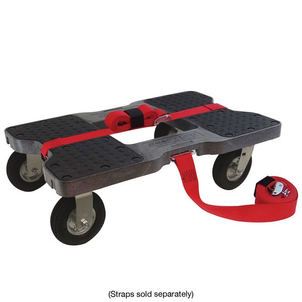 Gen. Prpose Dolly, Open, Flush, 1500lb, Blk