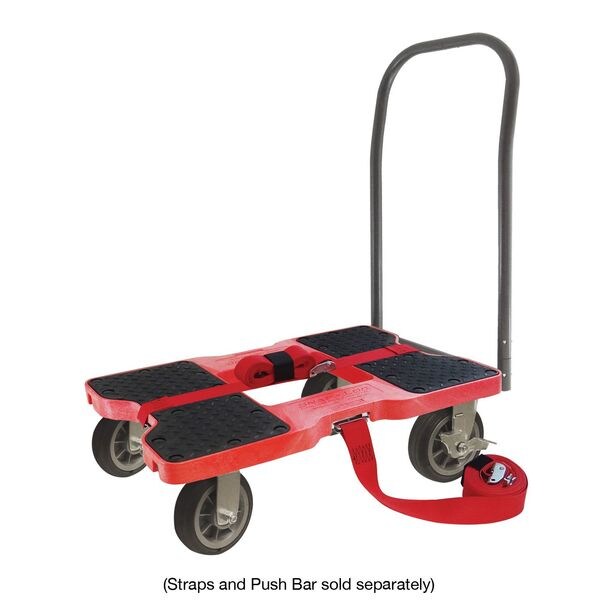 Gen. Prpose Dolly, Open, Flush, 1500lb, Red