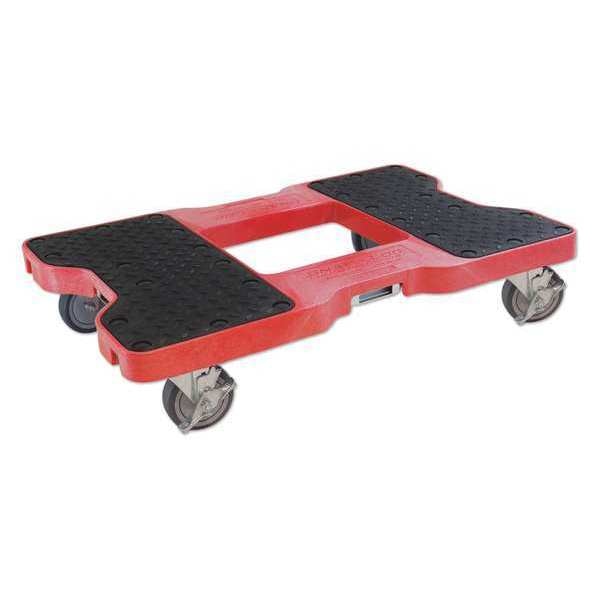 Gen. Prpose Dolly, Open, Flush, 7in H., Red
