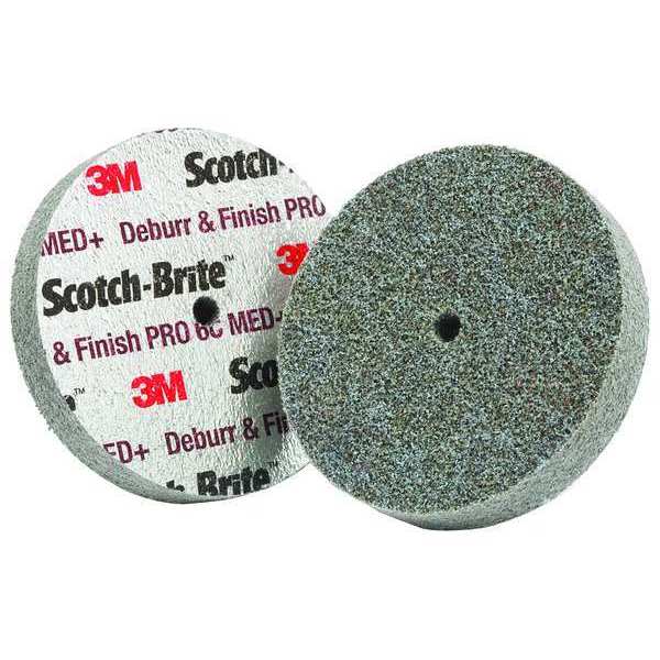 Unitized Wheel, Gray, 1in.W, 3in.dia.