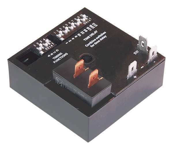 Time Delay Relay, 120VAC, 25A, SPST