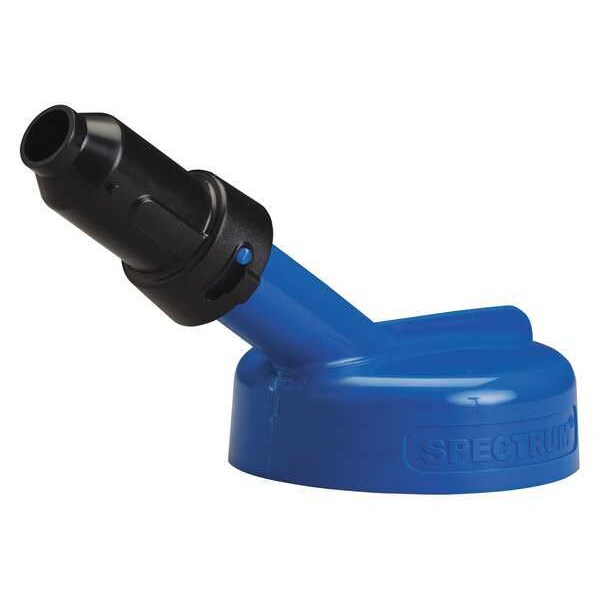Storage Lid, HDPE, 6.25 in. H, Blue