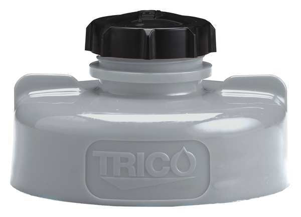 Storage Lid, HDPE, 3.25 in. H, Gray