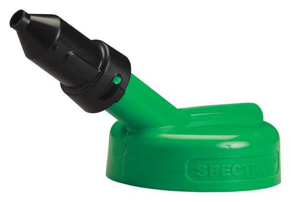 Storage Lid, HDPE, 6.25in.H, 5.75in.L, Green