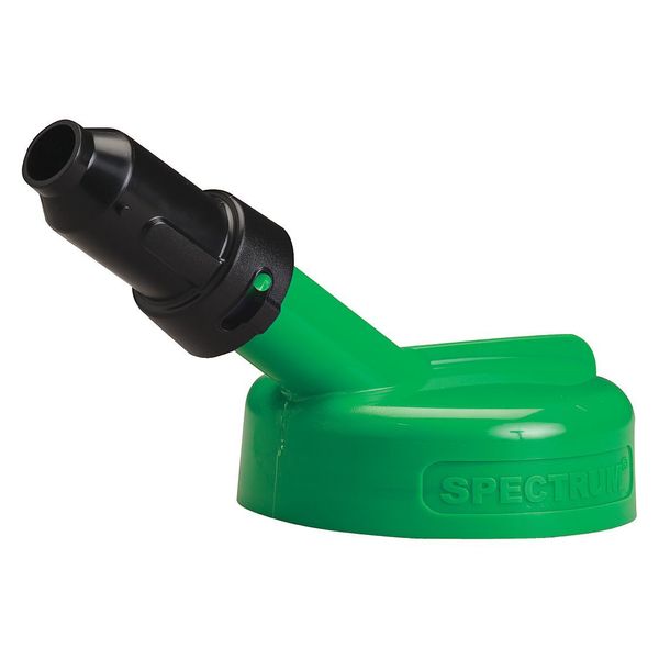 Storage Lid, HDPE, 6.25 in. H, Green